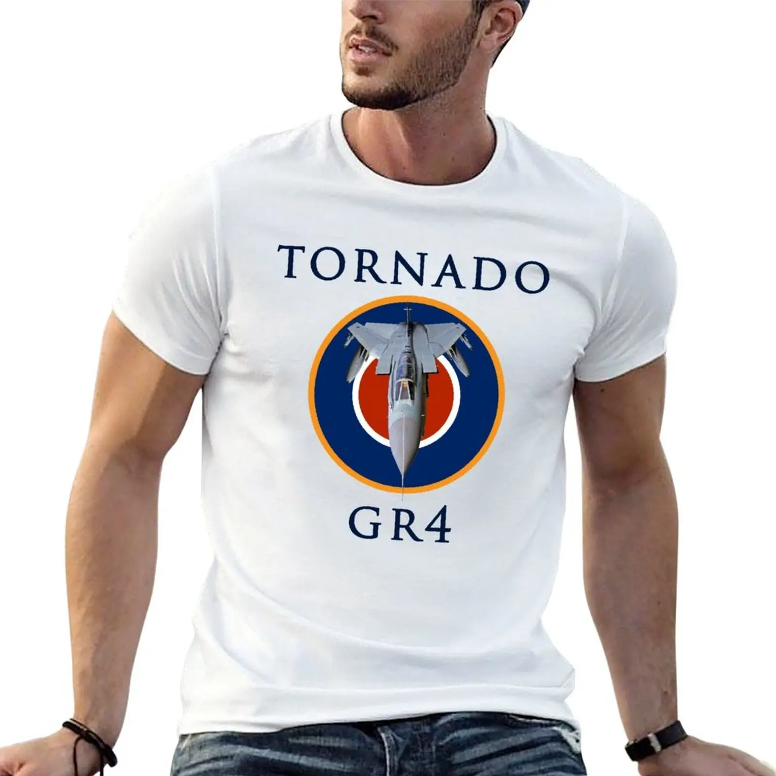 Tornado GR4 illustrated with text T-Shirt t shirt for man man t shirt cotton high quality man graphic t shirt T-shirt