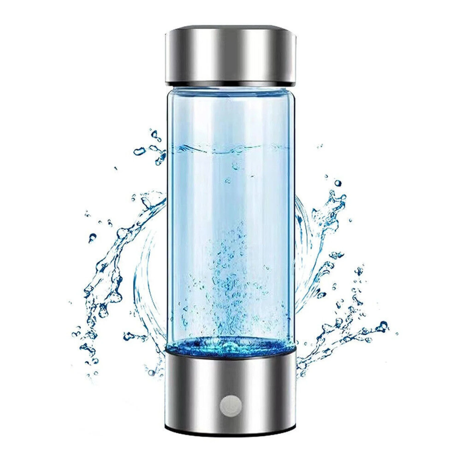 Enhanced Maximum Health and Wellness Hydrogen-rich Alkaline Ionizer Water Bottle for Improved Hydration and Anti-oxidation Benef