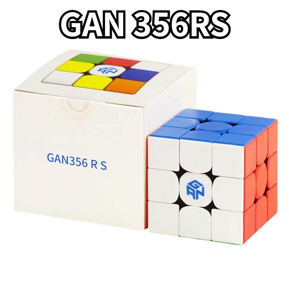 [Funcube] GAN 356 RS Speed Cube Stickerless 3x3 Speedcube 3x3x3 Professional Magic Cube Puzzle Toys for Children GAN Cubes