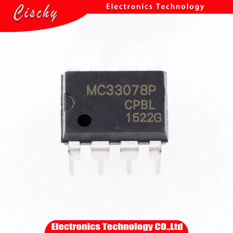 10Pcs Mc33078P Dip8…