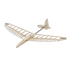 DW Hobby 1200mm Balsawood Discus Launch Glider FD12 Windrunner Model Airplane Kit Outdoor Flying Enthusiast 47 Inch Wingspan
