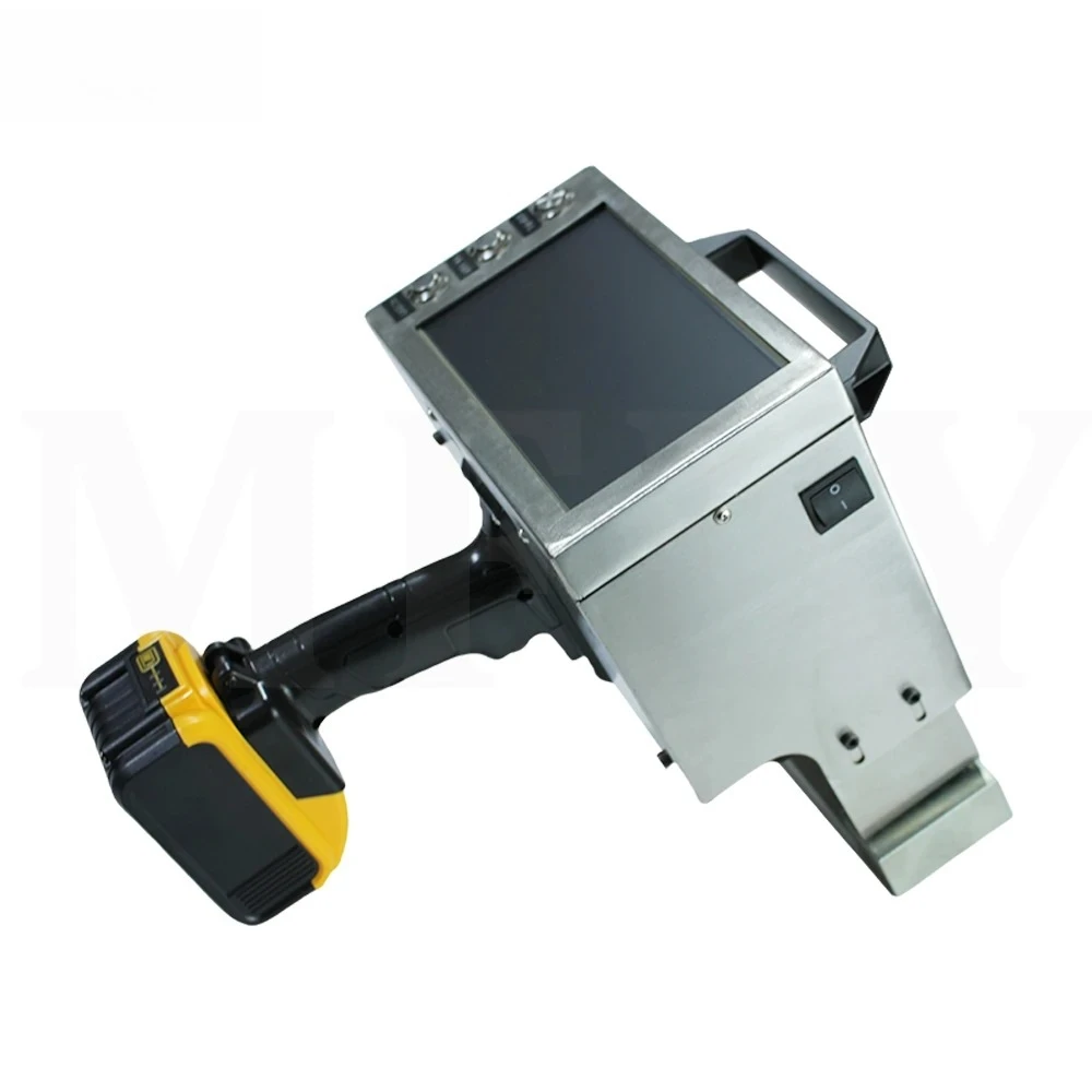 120x30mm Handheld Electromagnet Dot Peen Marking Machine  Touch Screen  Vin Number Marker
