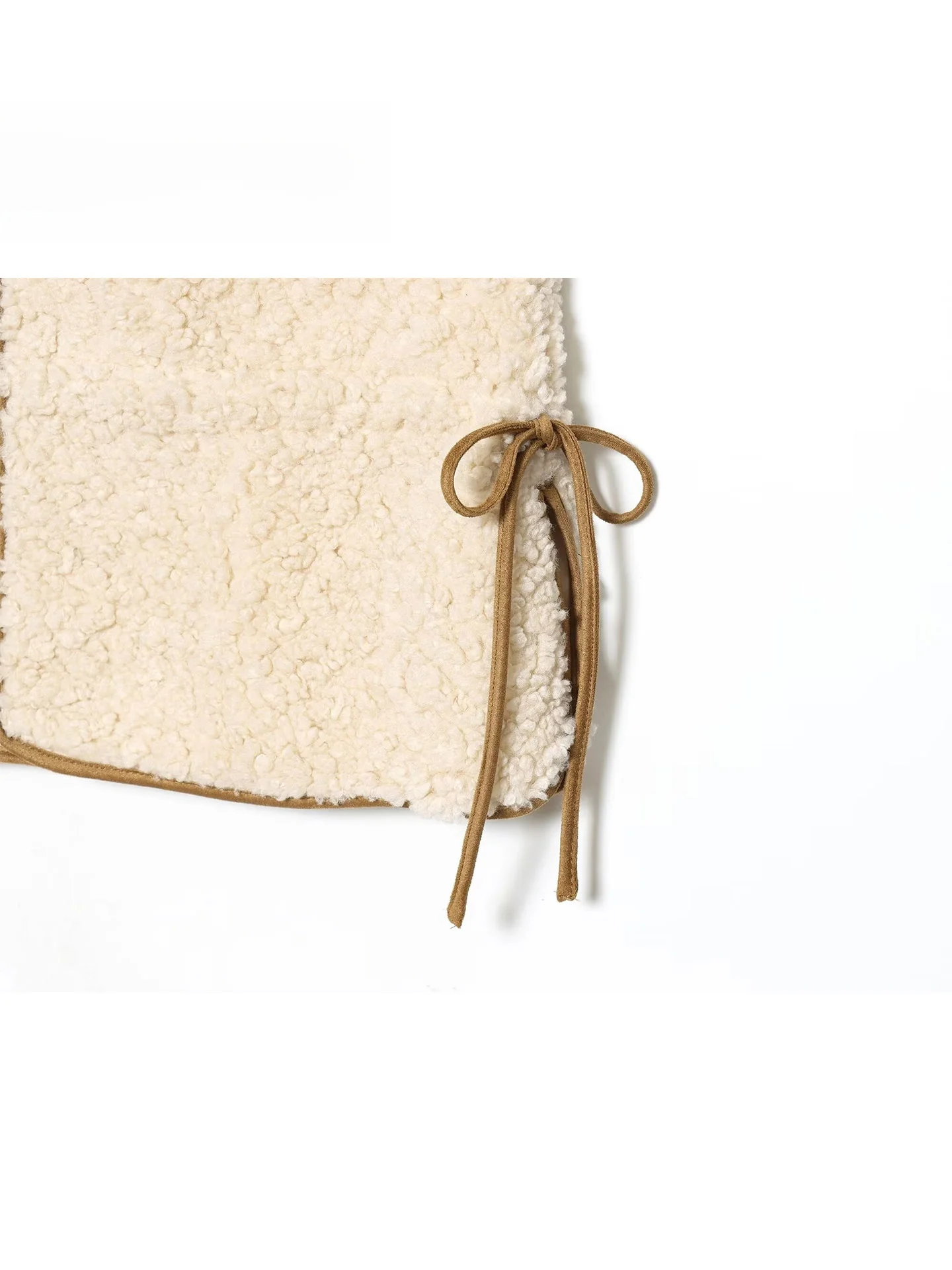 Faionable Fluffy Vest Vita regolabile rotonda Ne Inverno Nuovo arrivo Capispalla Donna Faionable Accogliente chiusura con cerniera Jaet