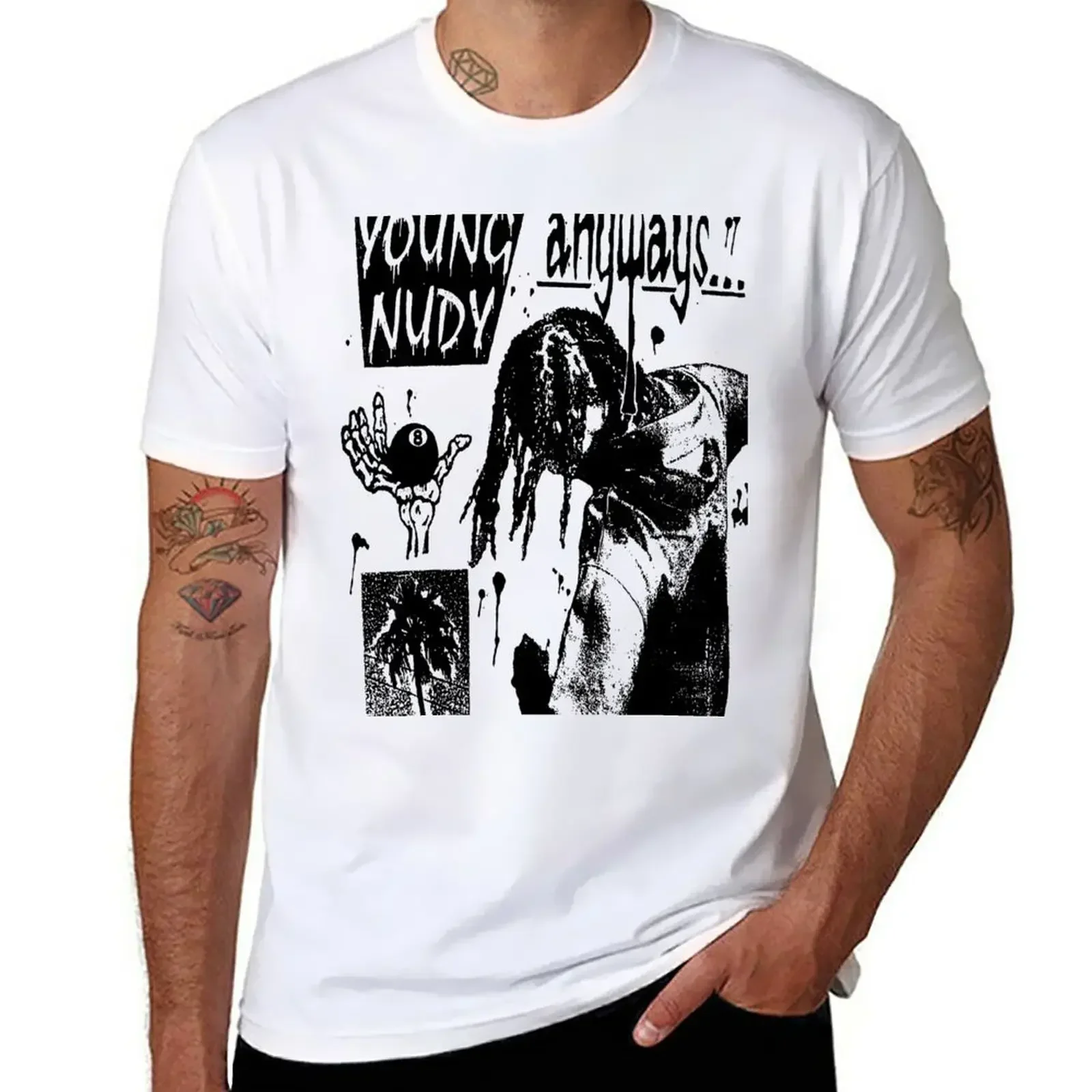 Young Nudy T-Shirt plus size tops shirts graphic tee blanks anime fitted t shirts for men