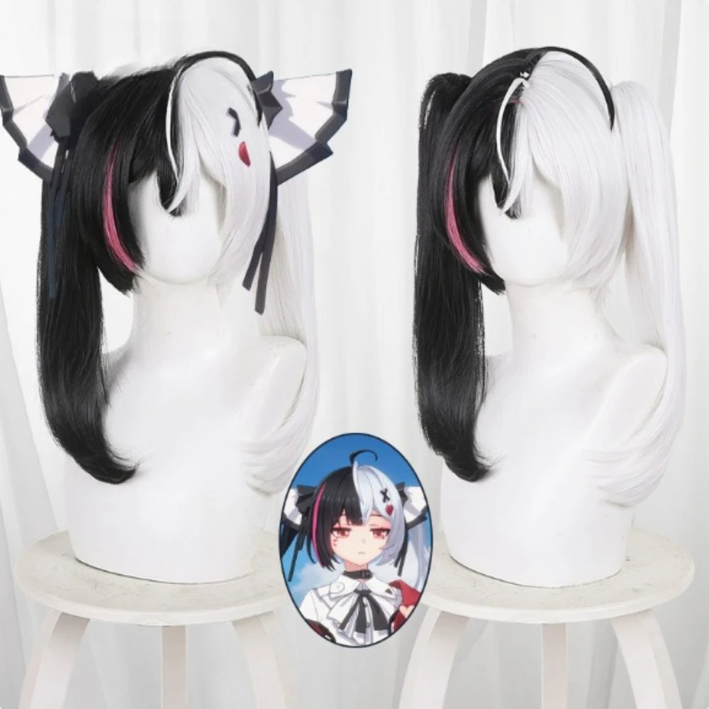 

Lacrimosa Wig Game Neverness to Everness WakuWaku Women Cute Long Hair 60cm NTE Lacrimosa Cosplay Twintails