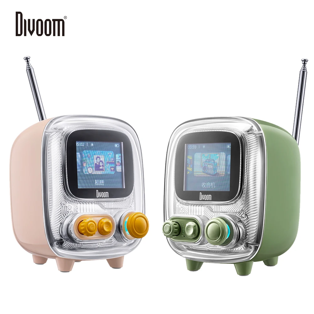 

Divoom T-tiivoom-2 New Bluetooth Speake rpixel tronsmart trip DIY Display Board white noise 미니 스크린 רמקול נייד bluetooth עוצמתי