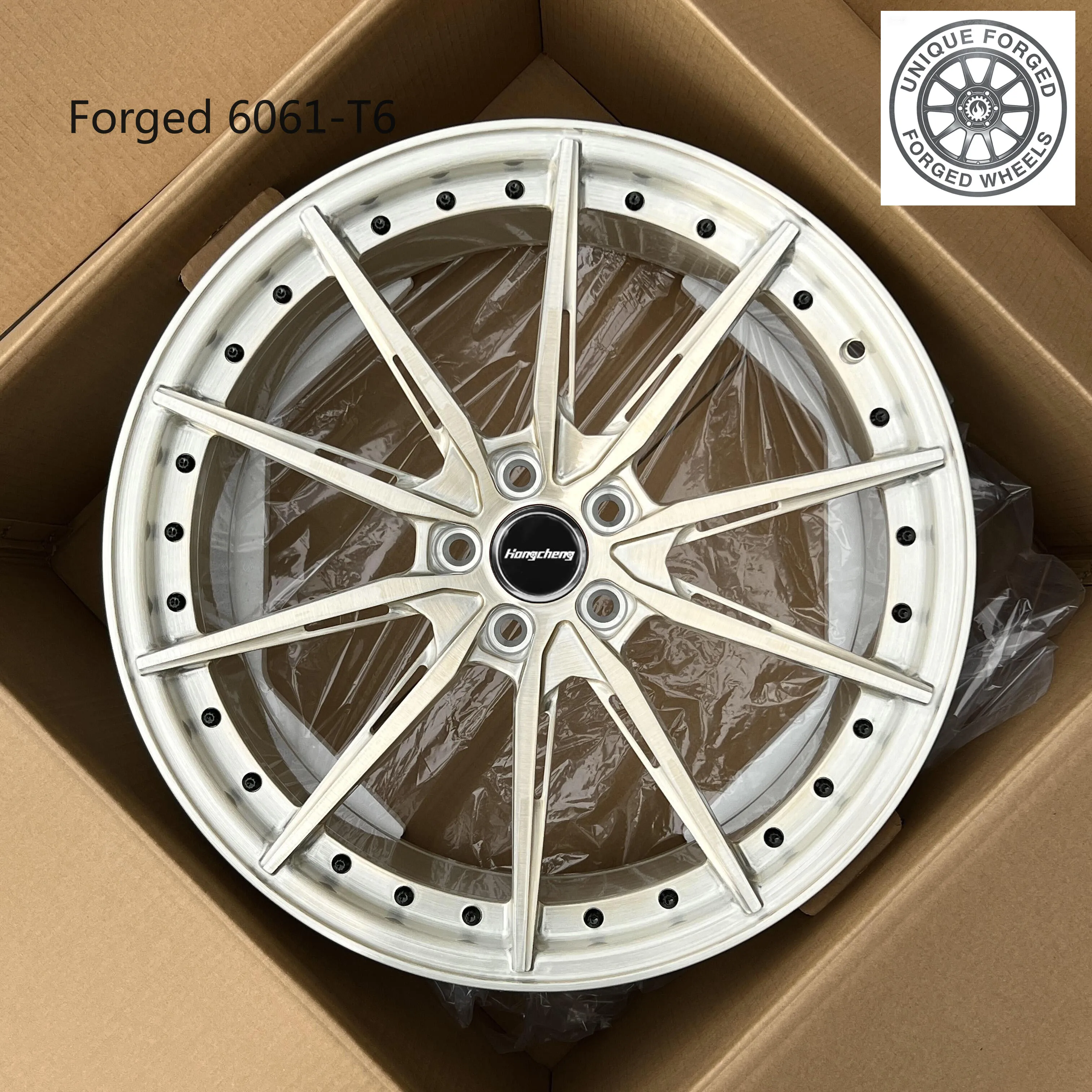 

Customized 18 Inch Wheel 5x112 5x120 5x130 5x114.3 Brushed Gold 2-pieces 3-pieces Wheels X5 X6 M3 M4 M5