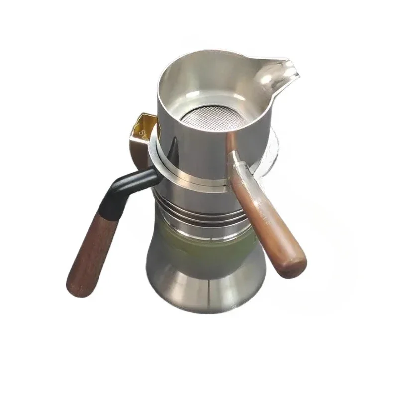 9Bar Pro Italian Coffee Pot High Pressure Stainless Steel 316 9barista Jet Steam Extraction