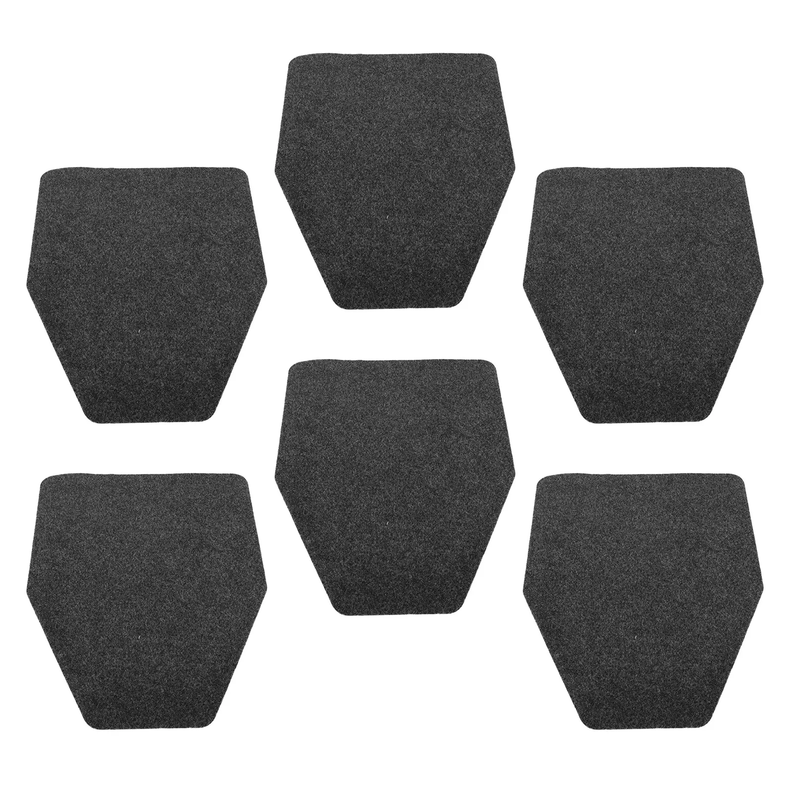 

6Pcs Bathroom Floor Mats Non-Slip Urinal Pads Washable Water Absorbent Mat for Men Commercial Restroom Grey 20.44x16.51inch