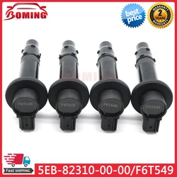 Hight Quality Ignition Coil Kit 5EB-82310-00-00 F6T549 For Yamaha YZF R6 1999 2000 2001 2002 5EB823100000