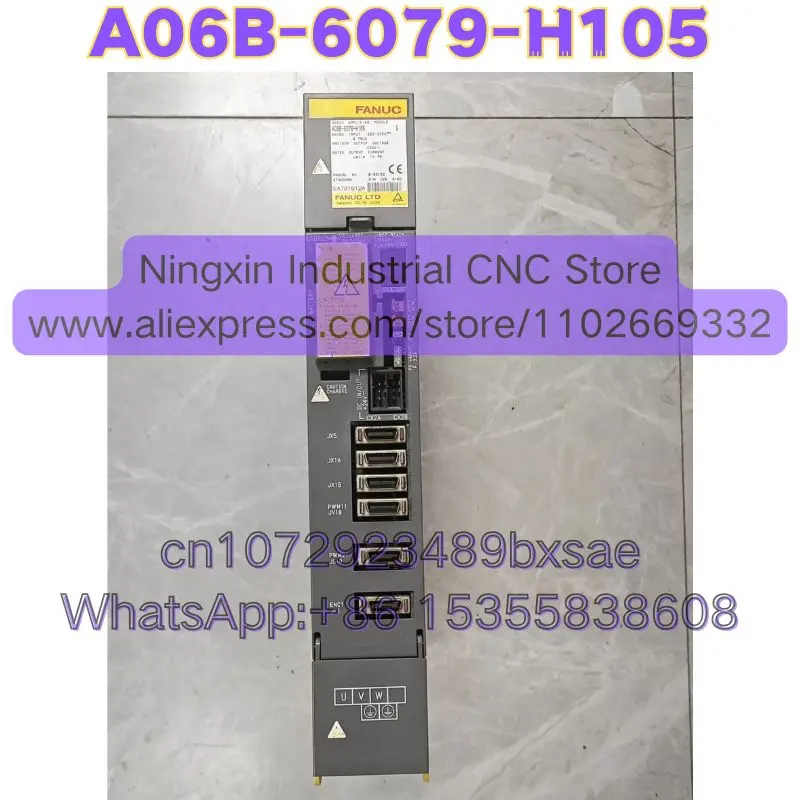 Used A06B-6079-H105 Function Intact