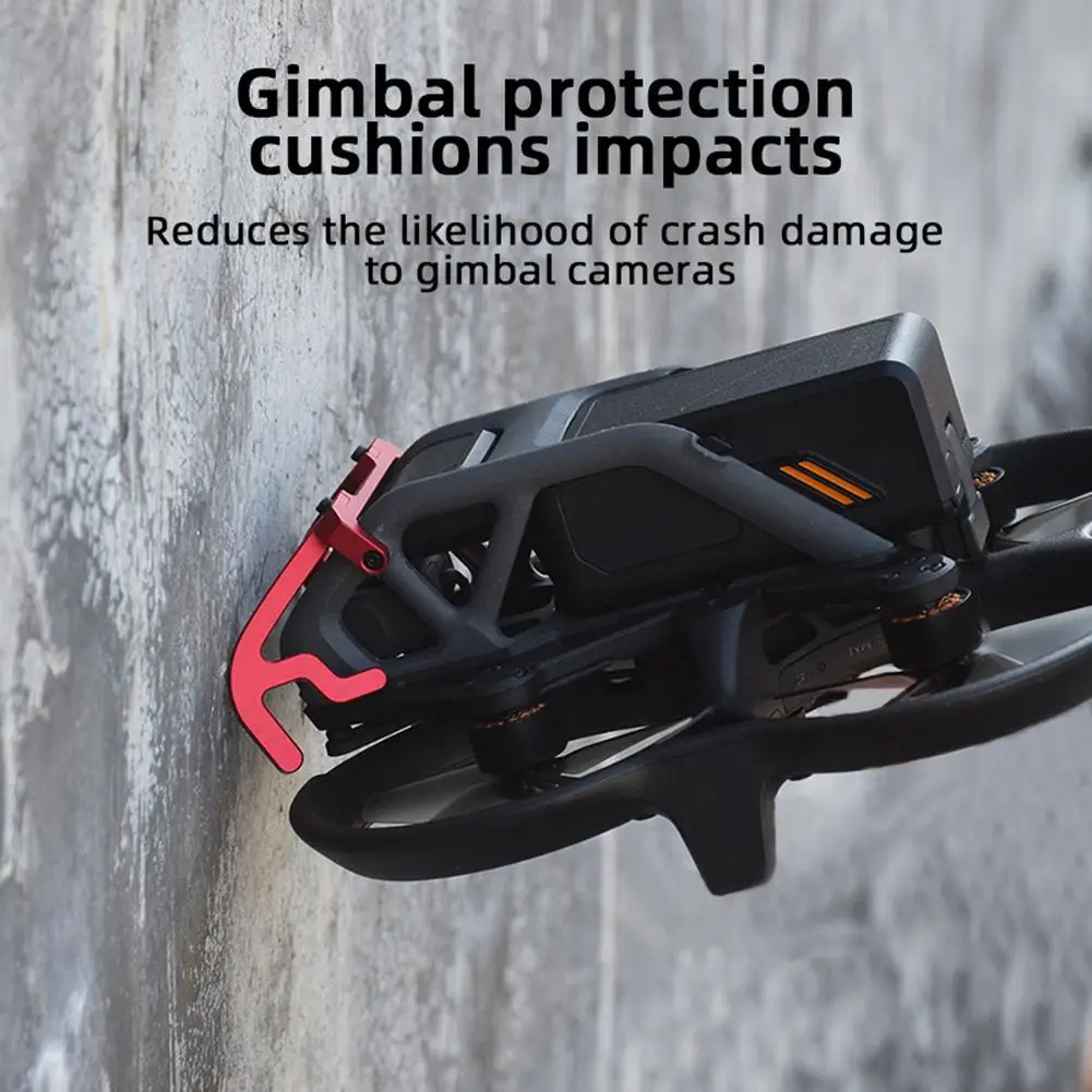 Aluminum Alloy Gimbal Camera Anti-collision Bar for DJI Avata Combo Drone Lens Bumper Protector Bump-resistant Guard Accessories