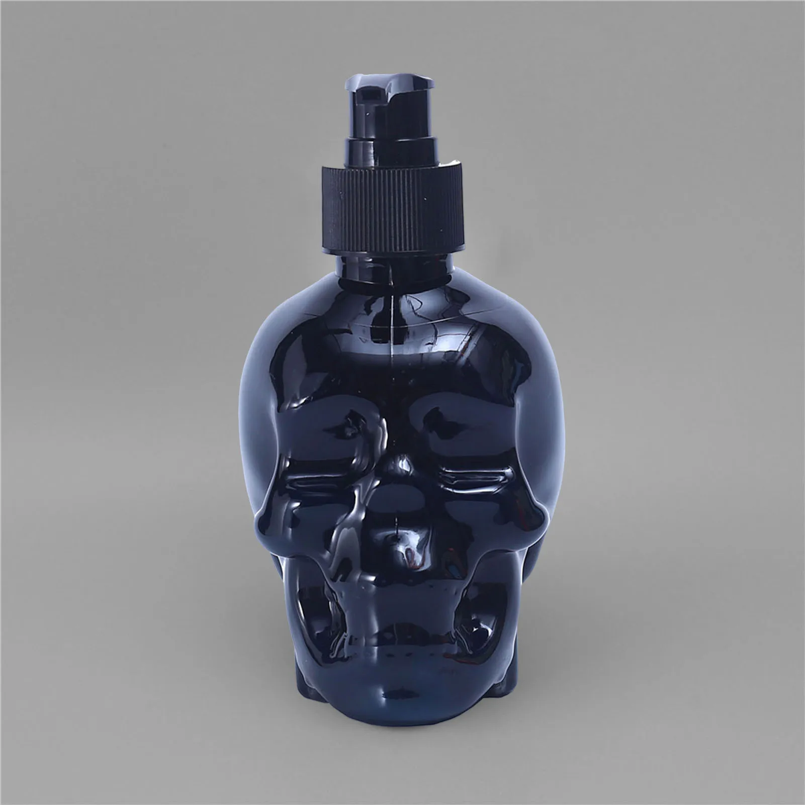 Plastic Skull Soap Dispenser Skeleton Skull Empty Bottle Container for Foam Lotion Body Wash