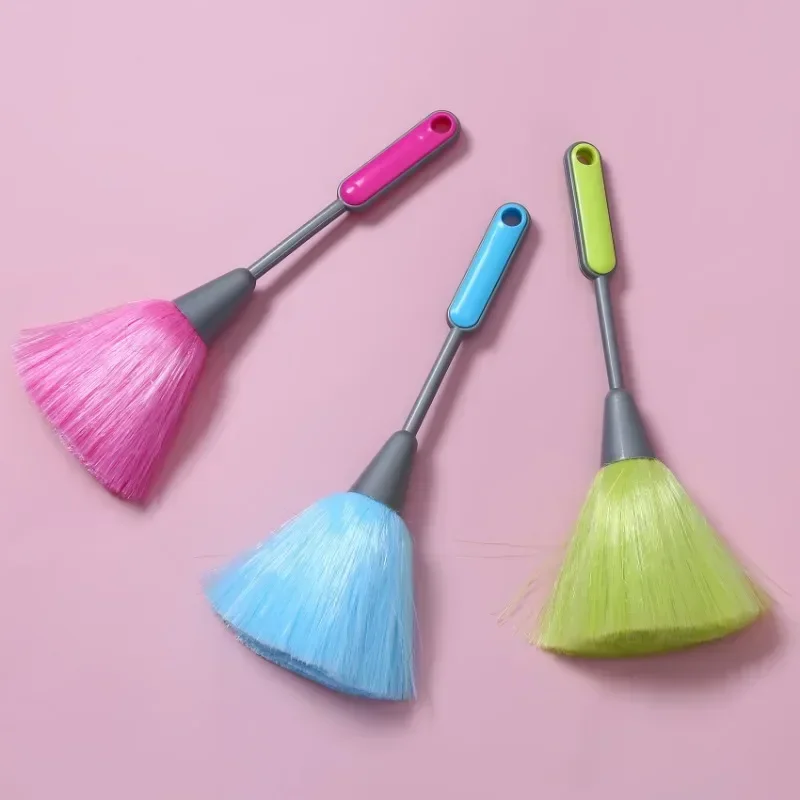 Two-color Handle PP Silk Computer Keyboard Cleaning Brush Office Household Dust Duster Feather Duster