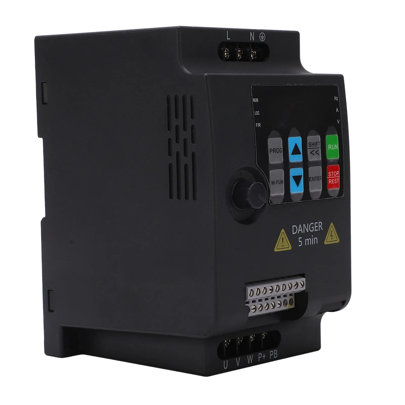 

Variable Frequency Drive 2.2KW Single Phase To 3 Phase VFD Mini Frequency Inverter AC 220V Input AC 0‑220V Output