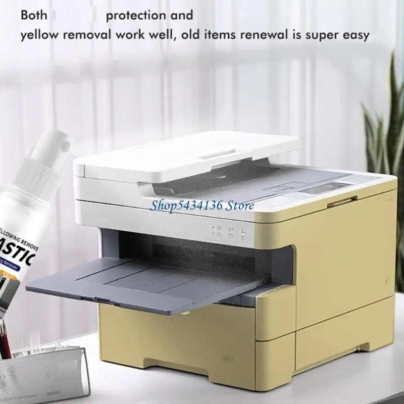 H7ED Plastic Brightening Liquid Restores Original Color Yellowing Bleaching Formula
