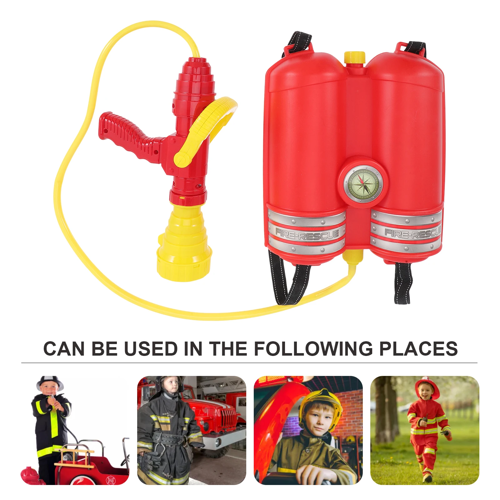 

Kids Fireman Backpack Fireman's Firefighter Sprayer