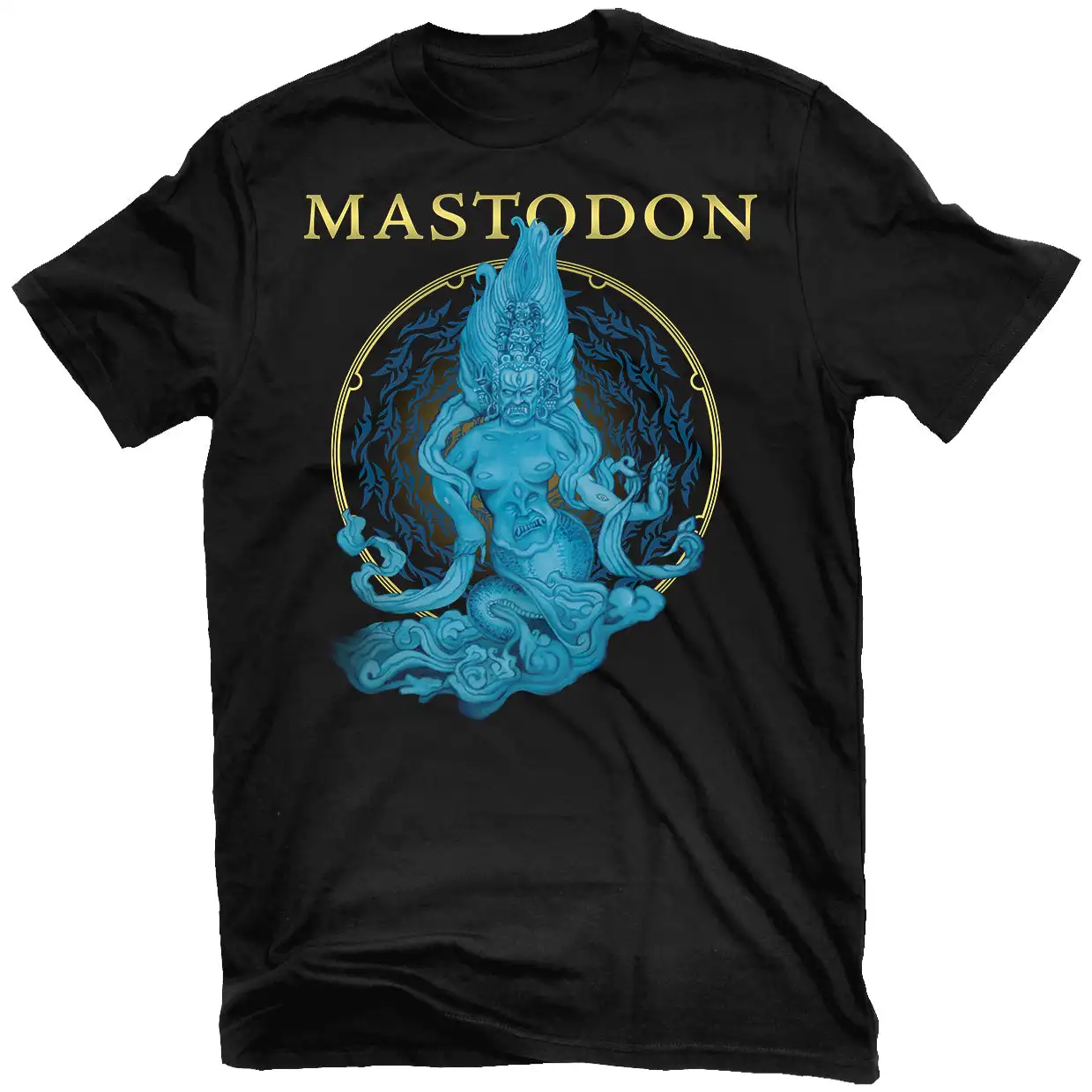 Mastodon  Sea Beast  Band Graphic Tee 100% Cotton Round Neck Casual Unisex T-shirt Summer Top