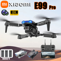 Xiaomi E99 Pro One-click Drone 8K UAV 360-degree Rotating Folding Remote Control WIFI Aerial Photography Quadcopter Toy Drone