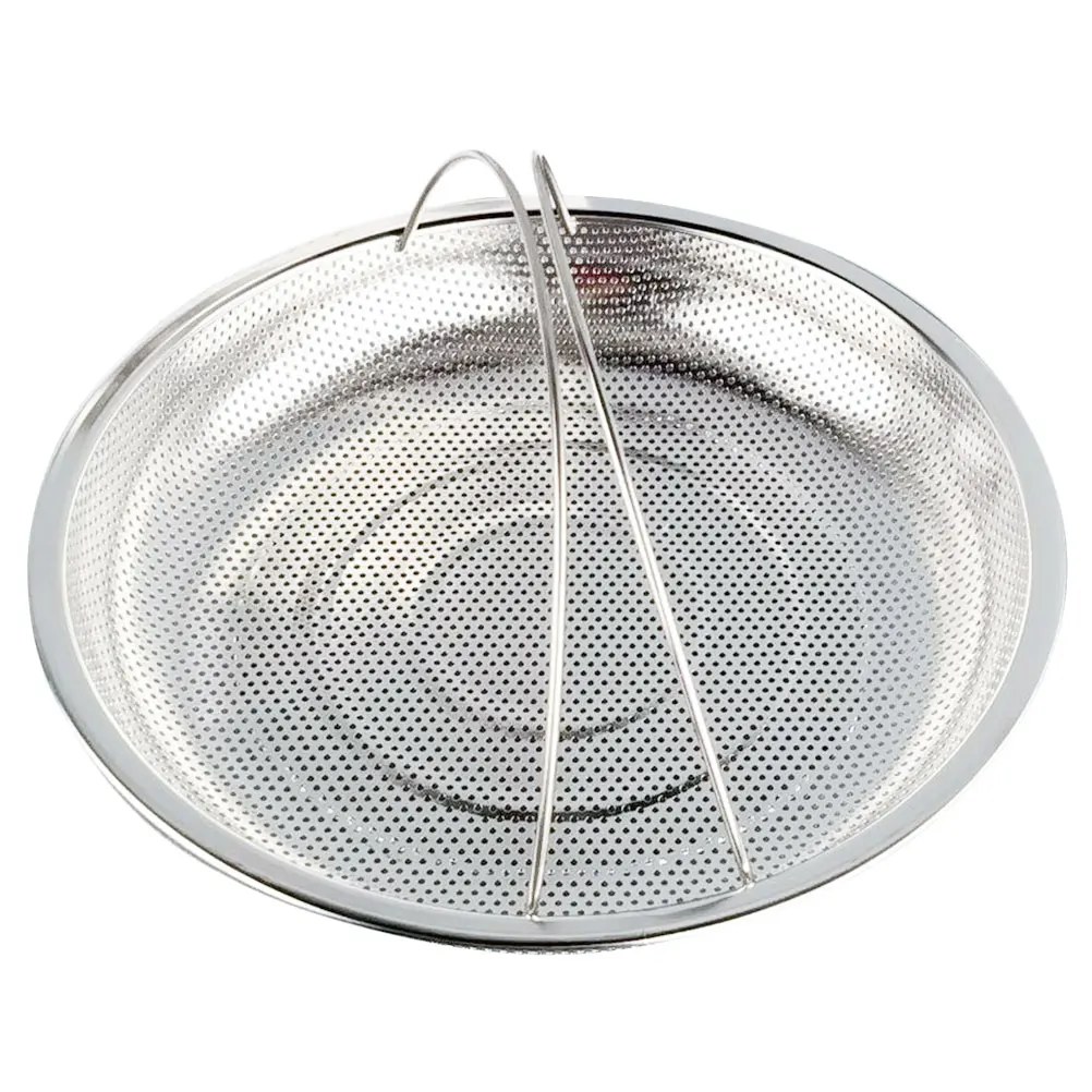 

Steamed Rice Basket Steamer Vegetable Drainer Cookware Stainless Steel Cleaner Strainer Bowl for Cooking