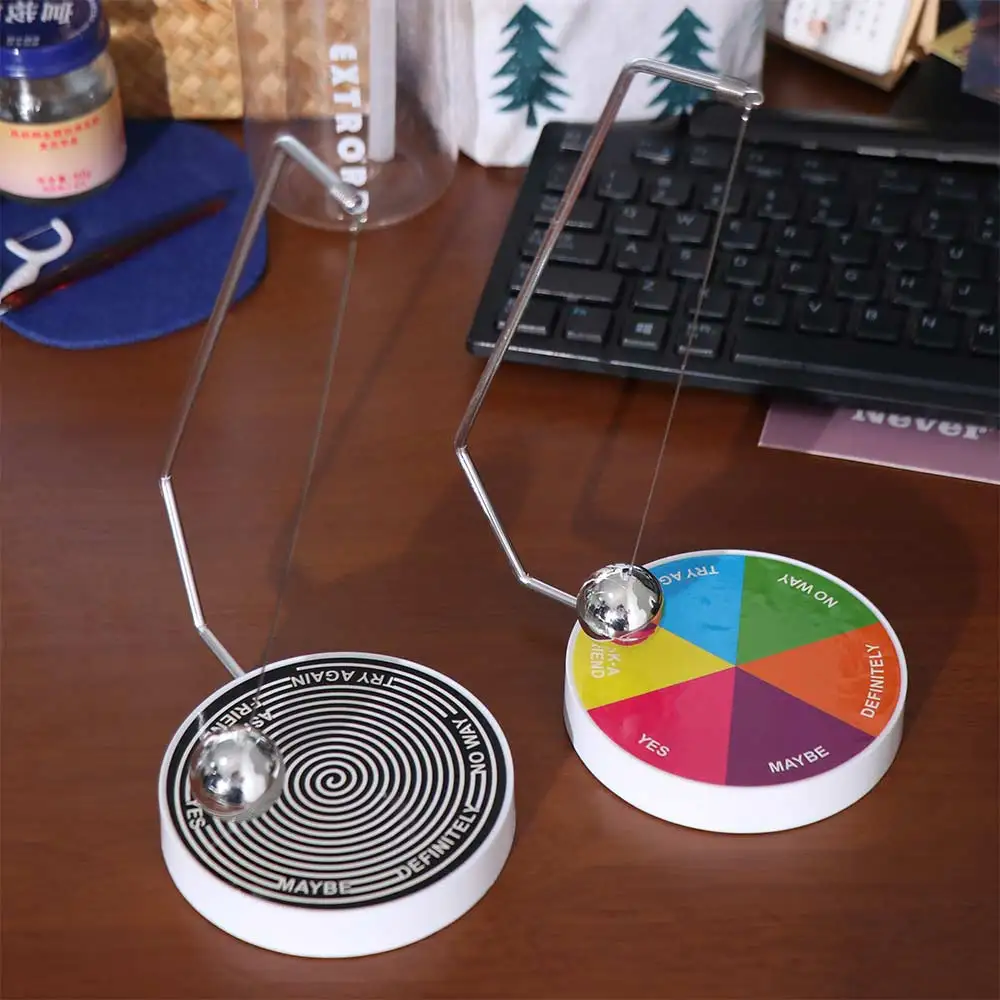 Pendulum Selector Magnetic Decision Maker Decoration Gift Home Decor Lucky Decision Ball Swing Ball Dynamic Desk Toy