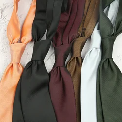 England Style Red Neck Ties for Men Casual Suit Necktie Gravatas Formal Business Casual Para Hombre Cravat Corbata Neck Tie