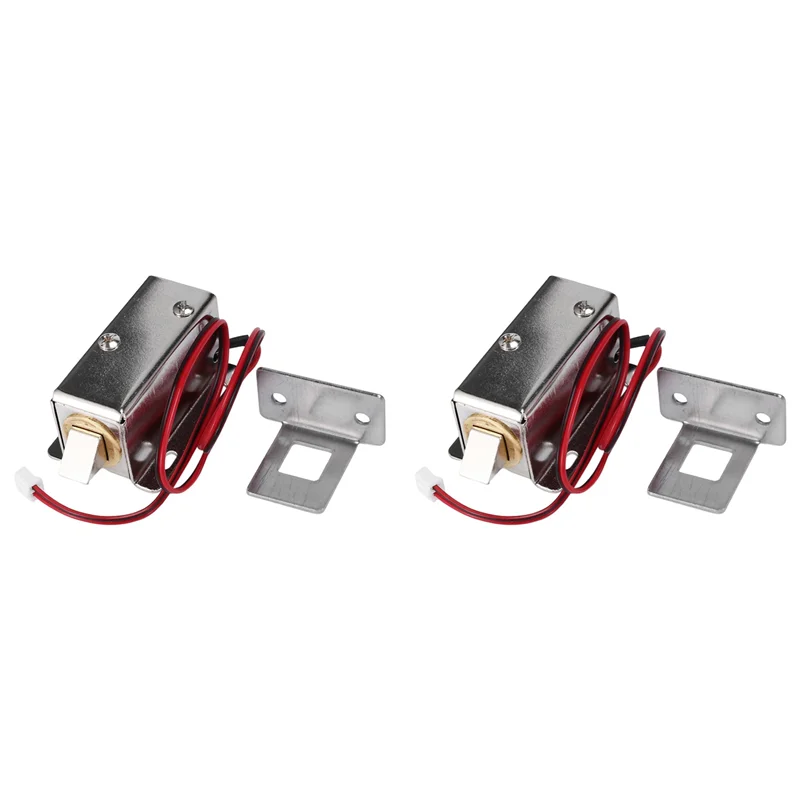 

BTLIFE-2X Mini Electromagnetic Lock DC 12V Electric Bolt Lock Small Electric Control Cabinet Door Lock(B)