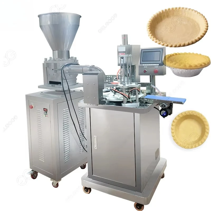 1500 Pcs/h Professional Pie Tart Making Waffle Egg Tart Shell Maker Machine