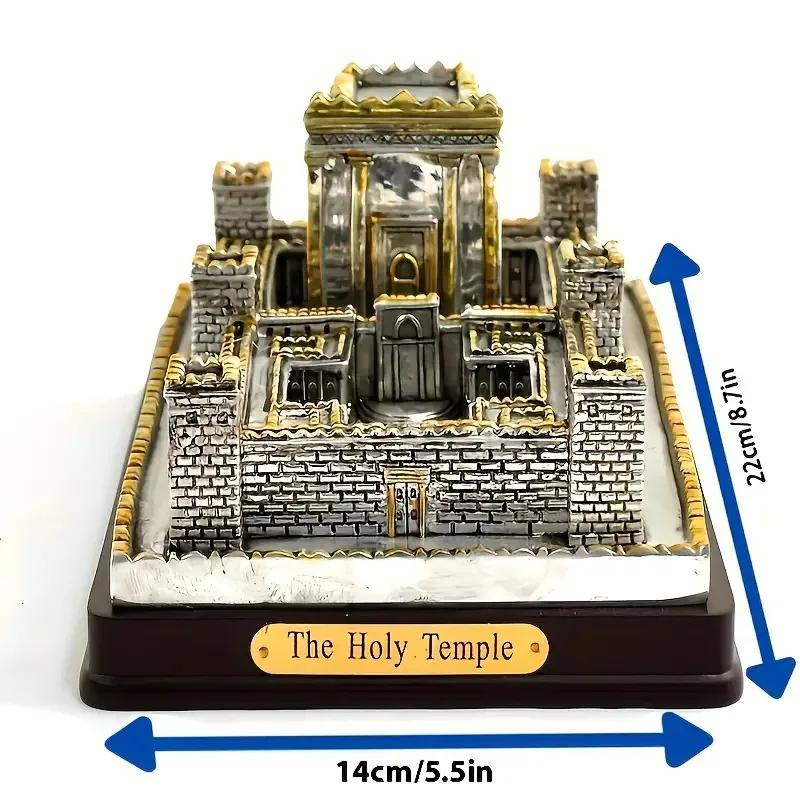 

The Holy Temple in Jerusalem Models Home Decorations and Ornaments Travel Souvenirs Figurines Resin Material House Model