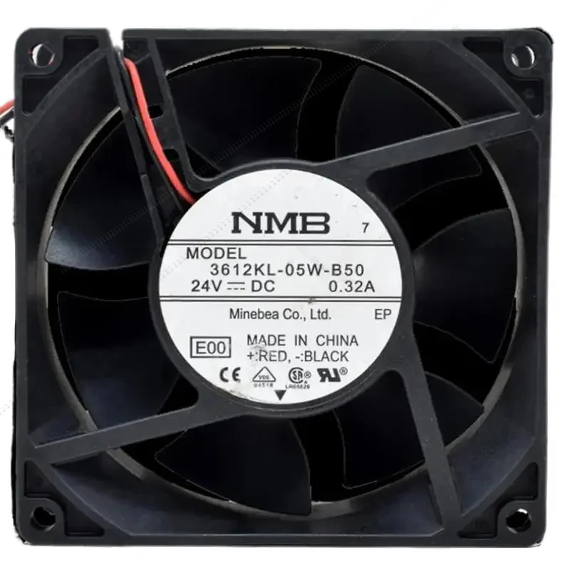 W  NMB 3612KL-05W-B50 24V 0.32A 9CM 9232 two-wire inverter fan