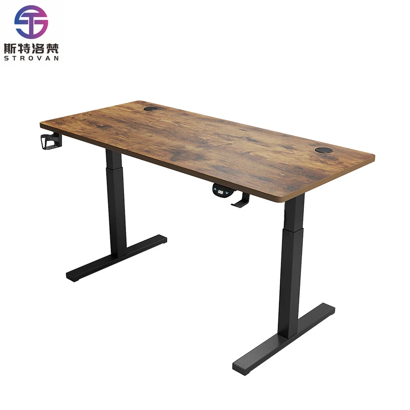 High Quality Motorized Height Computer Desk  Adjustable  Stand up Desk