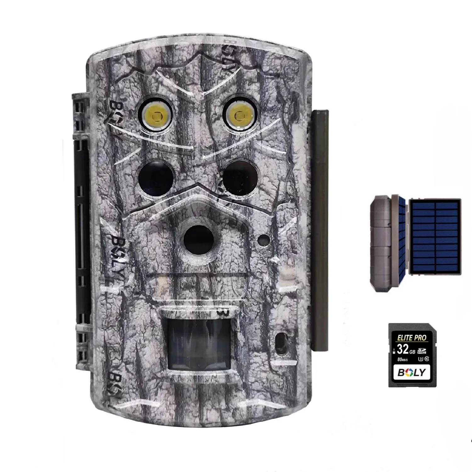 

BolyGuard BG590 4K FHD 45MP IP68 Waterproof Trail Hunting Camera 940nm 30M Night Vision Outdoor Camera 2" Display+gift SD card
