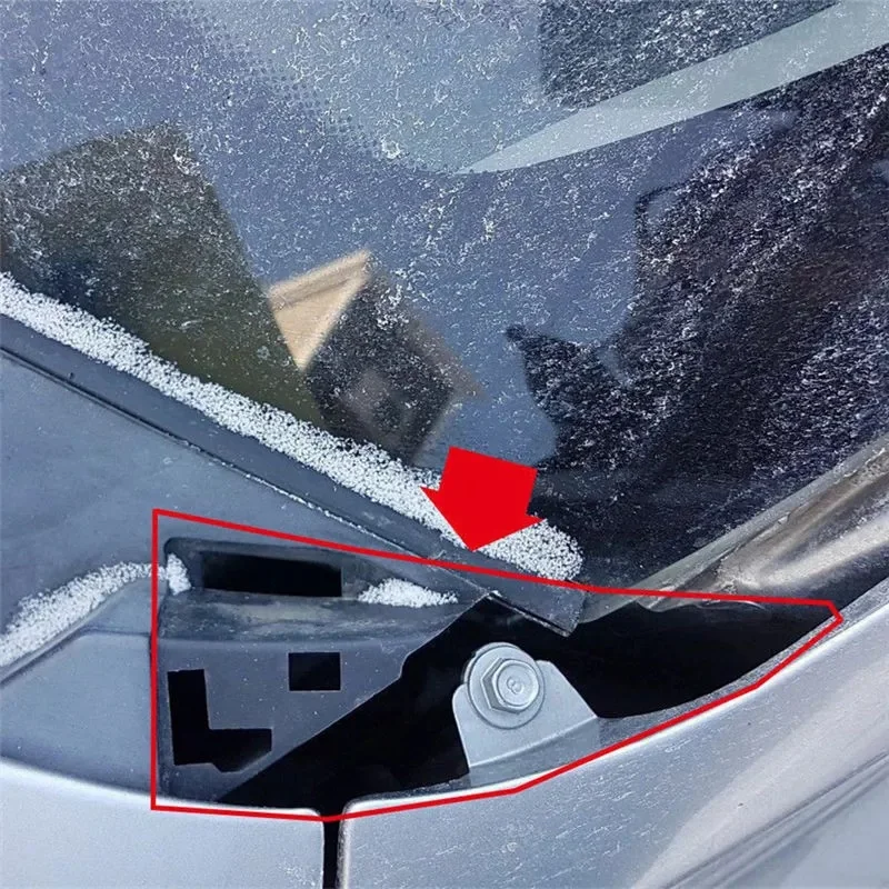 Car Front L+R Wiper Diversion Cover Plate For Hyundai Ix35 Tucson 861532S000 861542S000