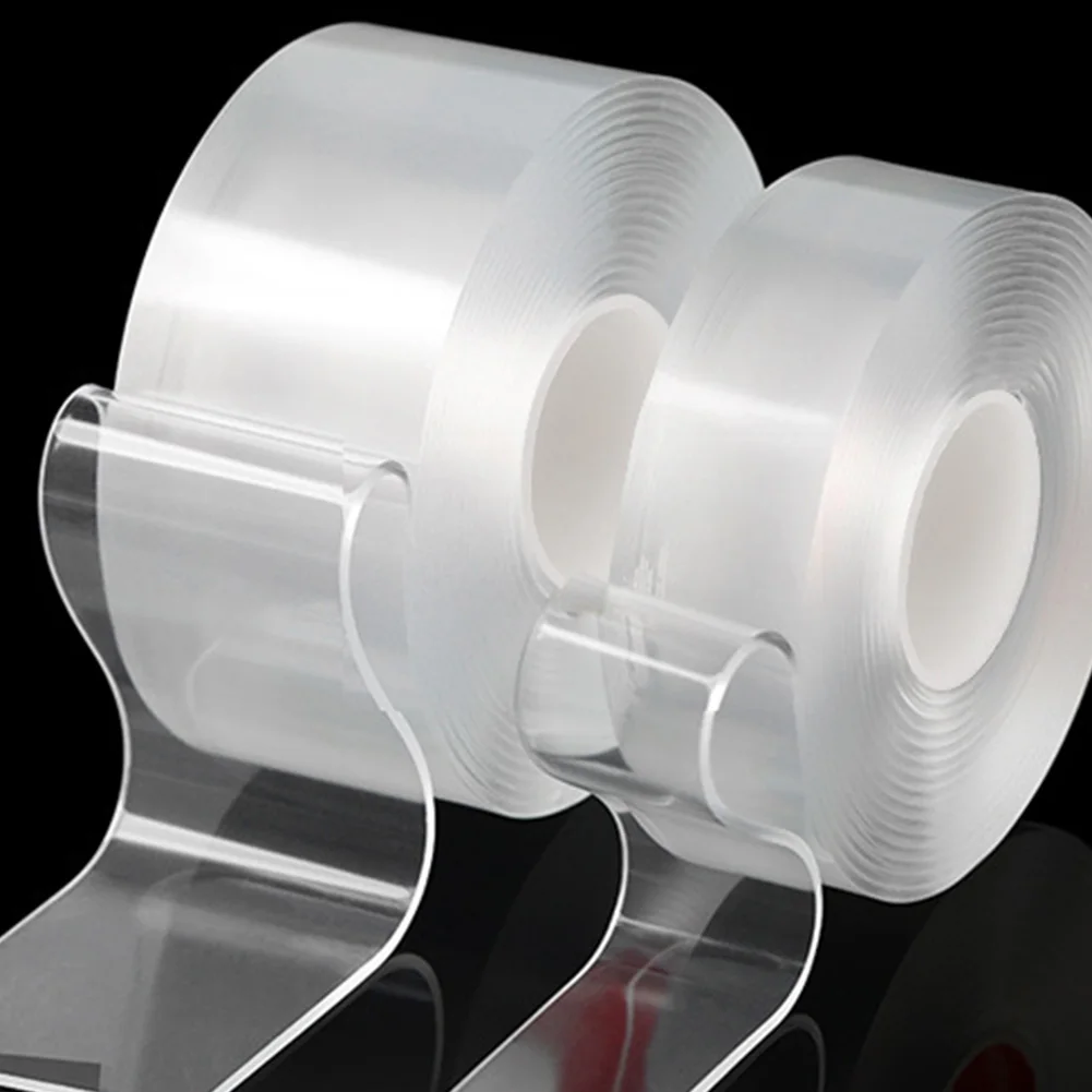 20mm Double Sided Tape 1/2/3/5/10m High Viscosity Waterproof Clear Adhesive-Tape For Bathroom Kitchen Sink Tap Gel Sticker