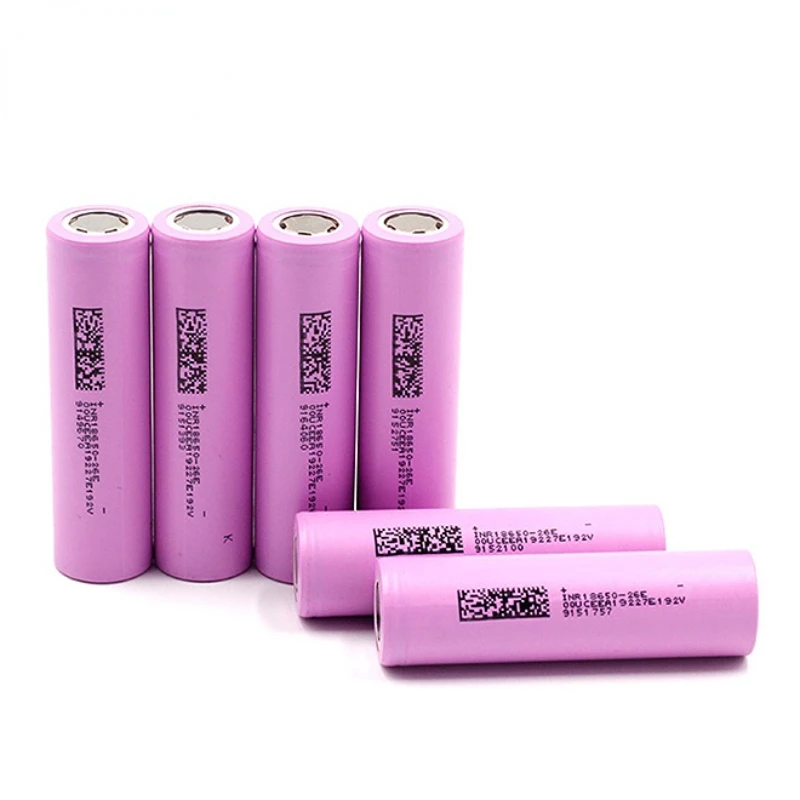 5C Discharge 3.7V 18650 Battery 2600mAh INR18650-26E from DMEGC