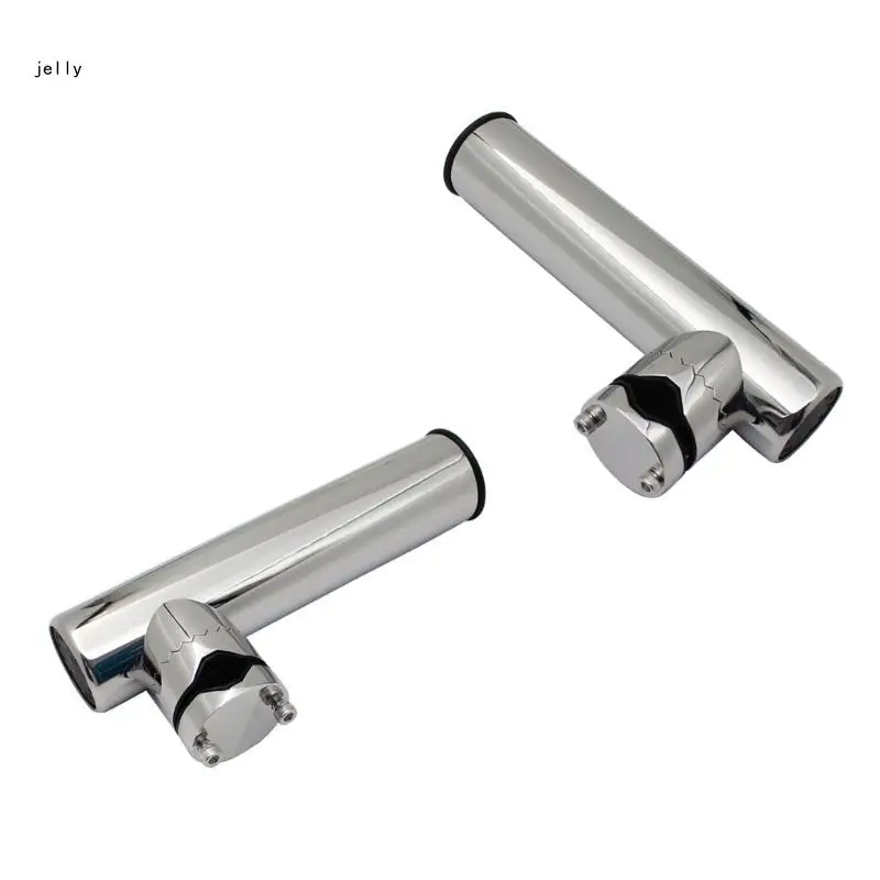 

448C Stainless Fishing Rod Holder Marine Fishing Rod Holder Clamps on Adjusted Rod Holder on Mounting for Boats