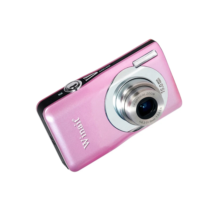 Digital Camera Compact Photo Camera 15MP  480 SD Video 5x  Optical Zoom 2.7\