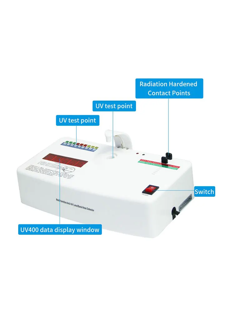 Optical Lens Anti-radiation Ultraviolet Ray UV Tester Detector Measurer UV400  Lens Test Coating Testing Machine