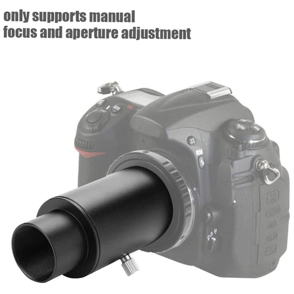 

Aluminium Alloy 1.25inch Extension Tube M42x0.75mm Thread T-Mount Adapter for Telescope Eyepiece/DSLR Camera