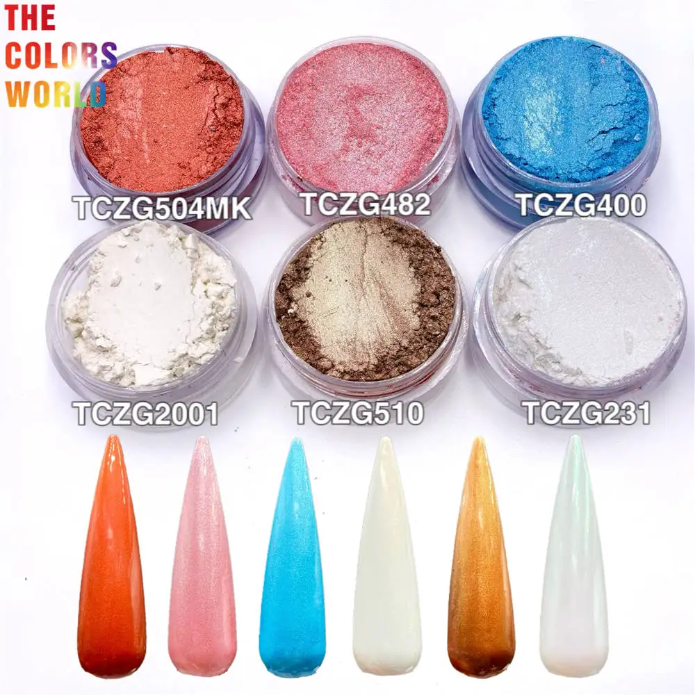 TCT-616 Pearlescent Pigment Mica Powder Nails Art Makeup Henna Tattoo Coating Crafts Textile Packing Materials Building Material