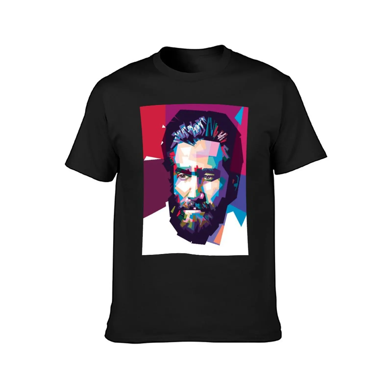 Jake Gyllenhall pop art T-Shirt blacks boys whites mens t shirts