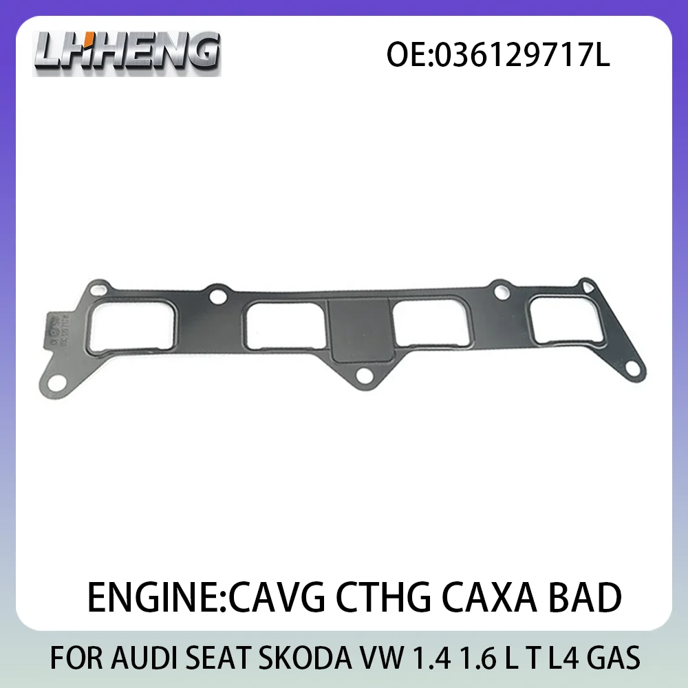 

Intake manifold gasket For AUDI A1 A2 A3 SEAT ALHAMBRA SKODA FABIA VW BORA CC EOS 1.4L 1.6L 1.4 L T 1.6 L T 01-18 BAD 036129717L