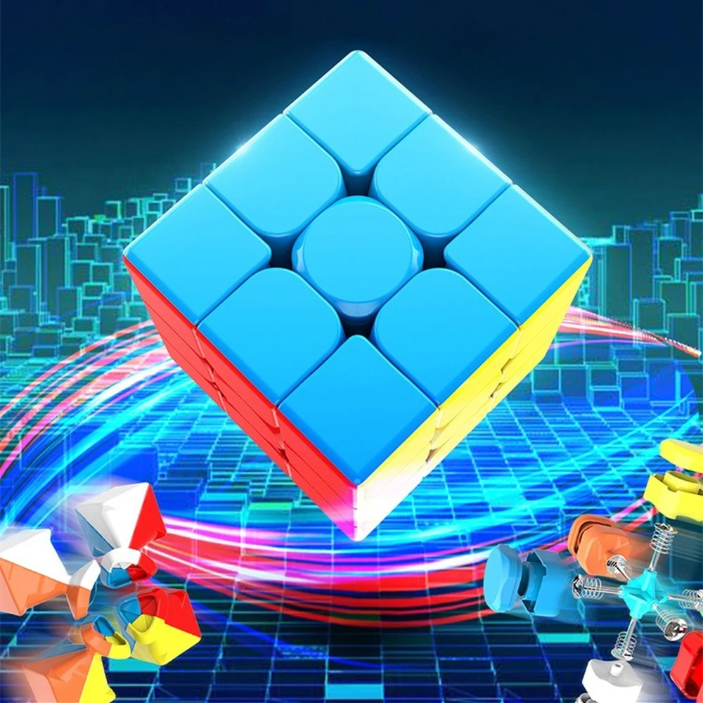 

Magic Cube Stickerless Cube Puzzle Professional Speed Cubes Educational Toys for Students Learning Puzzle Cubes Toys 3x3x3