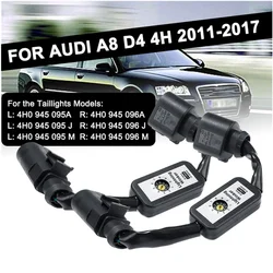 Car Dynamic Turn Signal Add-on Module Wire Harness LED Taillight Indicator Light For Audi A8 D4 4H 2011 2012 2013 2014 2015~2017