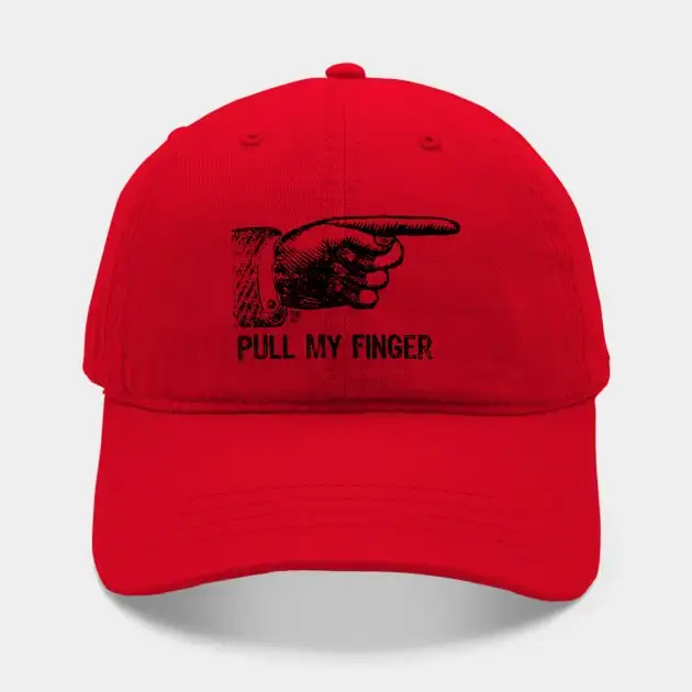 Pull My Finger HatFor Women Men Hip Hop Cap Street Baseball Hat New Fashion Hat