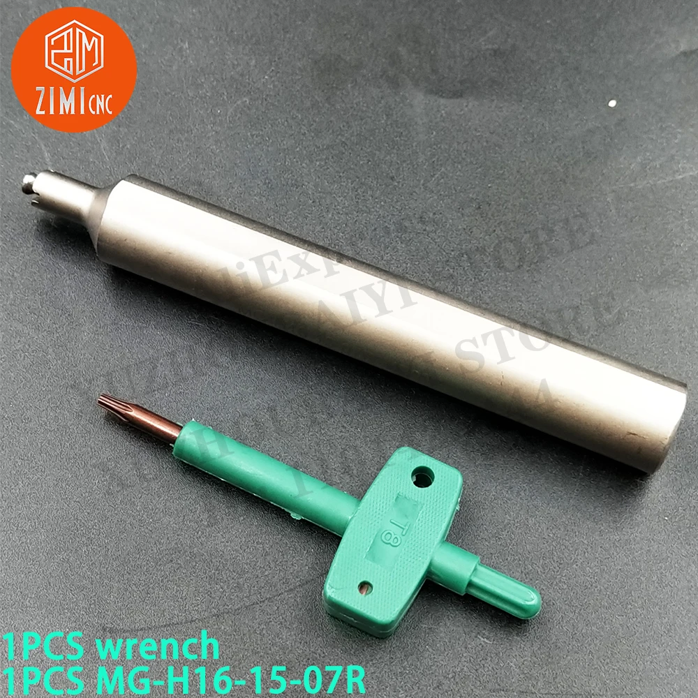 MG-H16-15-07R Small aperture Inner Hole CNC tool Groove Comma Arbor For MB-07R inserts Grooving Inserts metal lathe cutting tool