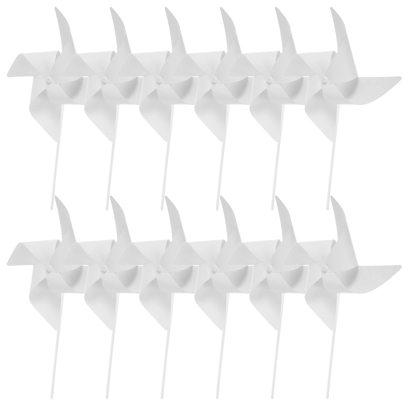 

12 Pcs Diy Drawing Pinwheels Windmills Blank Paper Pinwheels Kids Educational Toys DIY Drawing Graffiti Outdoor Activities