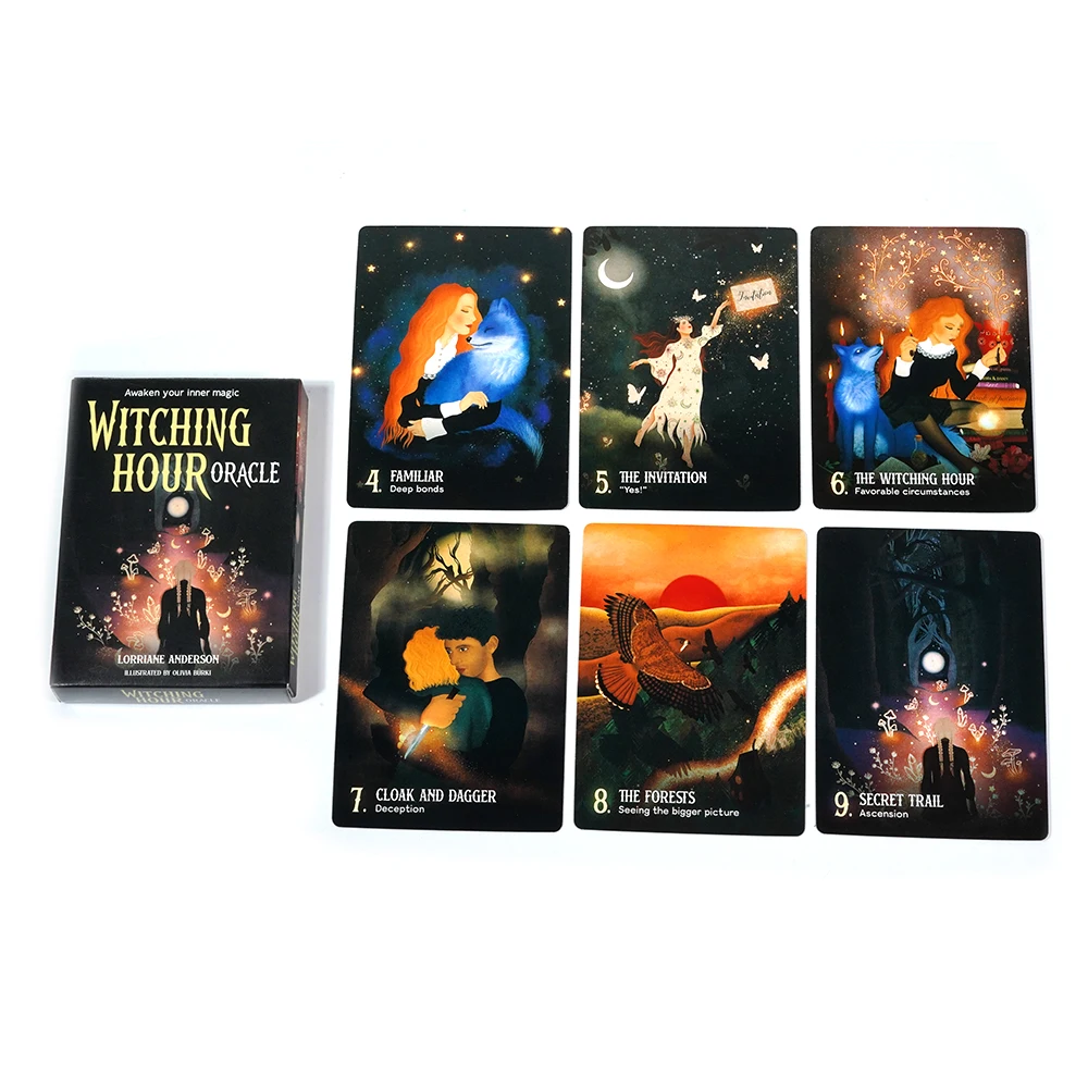 New Witching Houe Oracle Awaken your Inner Magic Tarot Cards Unlock the Wisdom and Courage to Overcome Spiritual Blocks