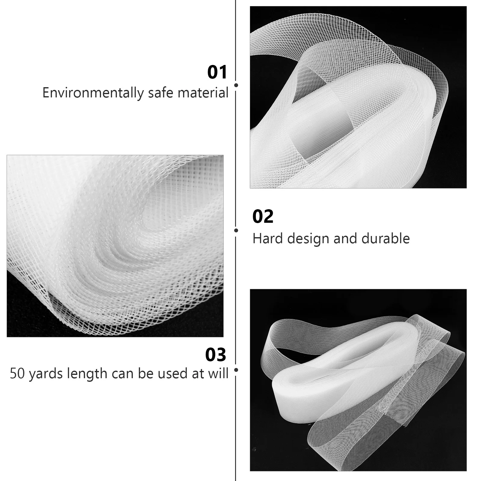 

1 Roll Elastic Mesh Yarn Fabric DIY Costume Accessory Party Decoration Bright Colors Handmade Fabric Supply Durable Long-Lasting