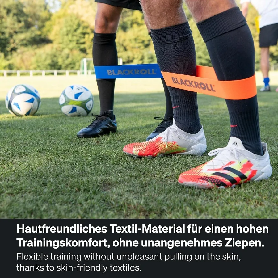 حزام BLACKROLL بحلقة 32 سم، حزام مقاومة للمنزل وصالة الألعاب الرياضية والمكتب والحديقة وتدريبات اللياقة البدنية، قماش مرن مصمم لـ S #4